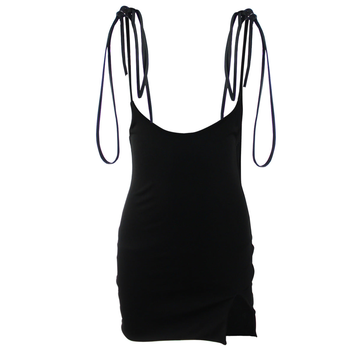 Irregular split skirt