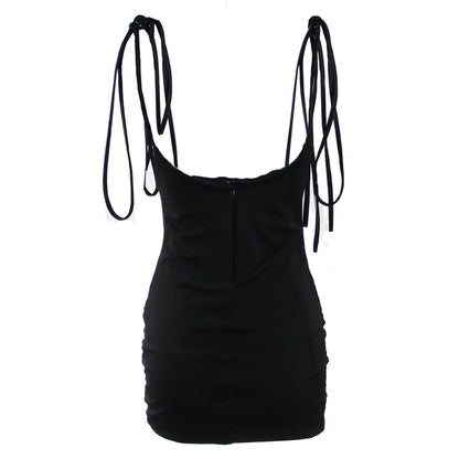 Irregular split skirt