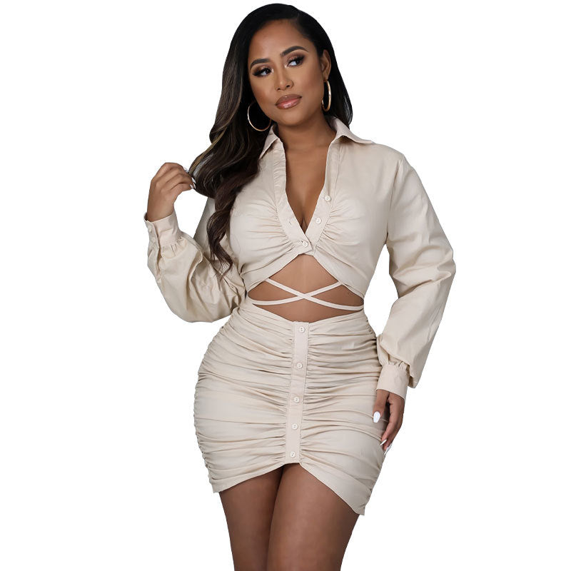 Age Set Skirt European And American Women's Two-piece Skirt